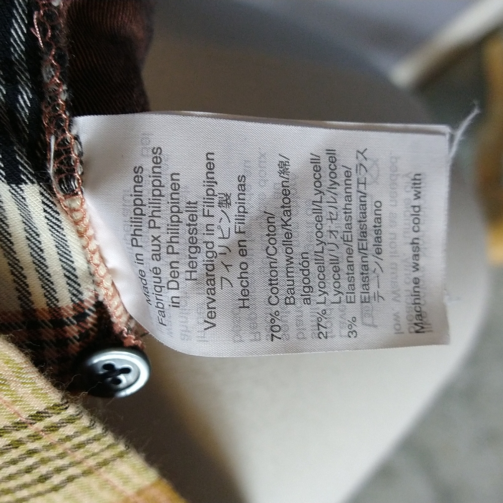 Maxwell plaid button down small shirt - Picture 5 of 8